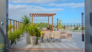 Deluxe Apartment | Terrace/patio - Get Sense (João Pessoa)