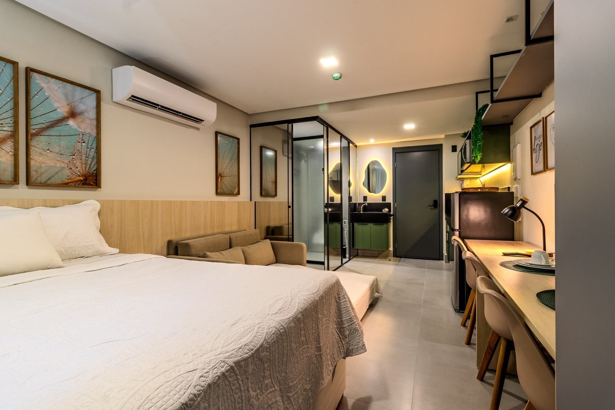 Apartamento | Espaço de trabalho para notebook, Wi-Fi de cortesia