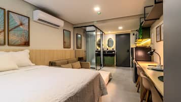 Apartamento | Espaço de trabalho para notebook, Wi-Fi de cortesia