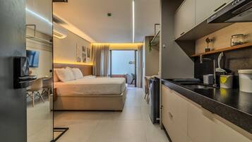 Apartamento superior | Espaço de trabalho para notebook, Wi-Fi de cortesia