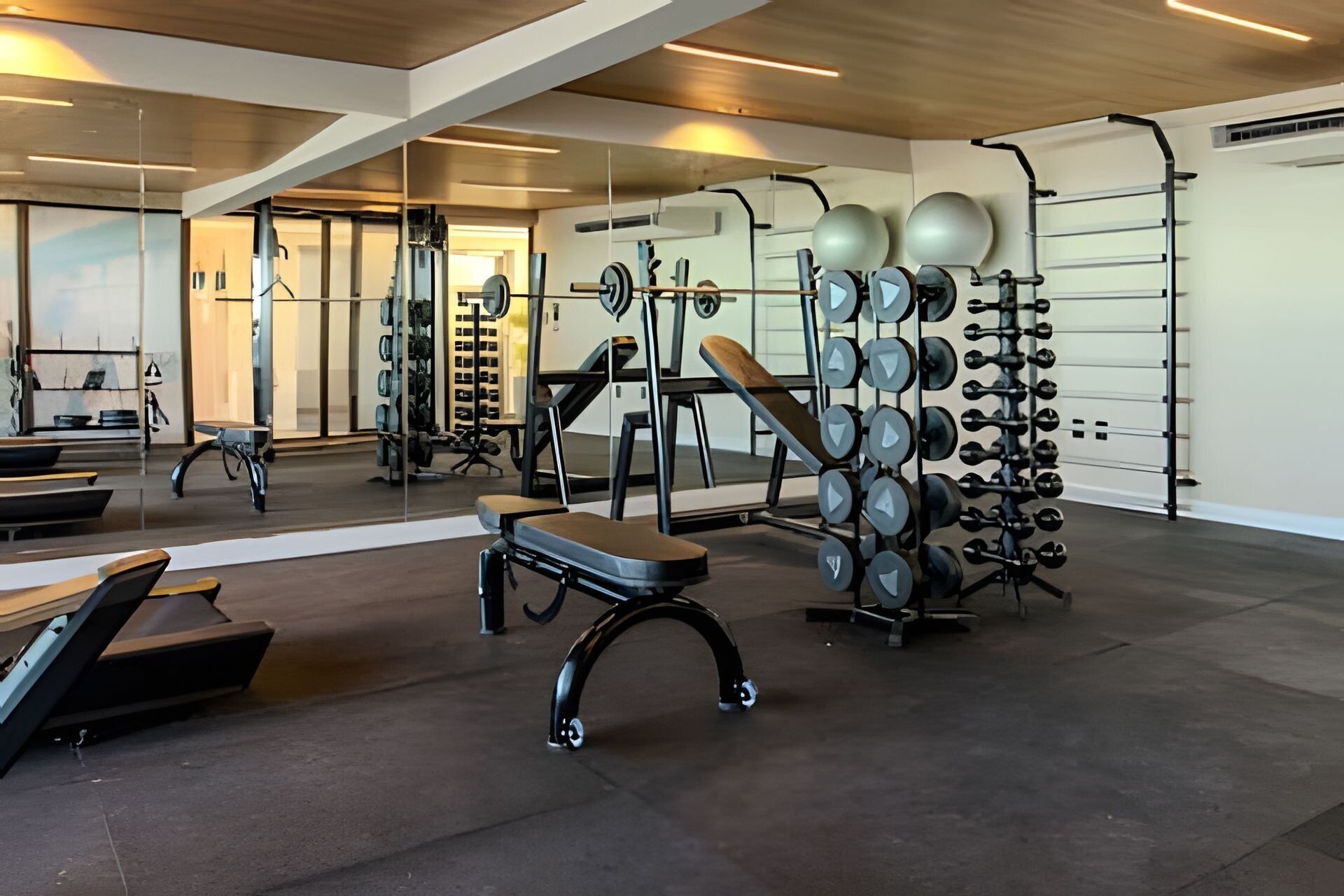 Apartamento Deluxe | Sala de fitness
