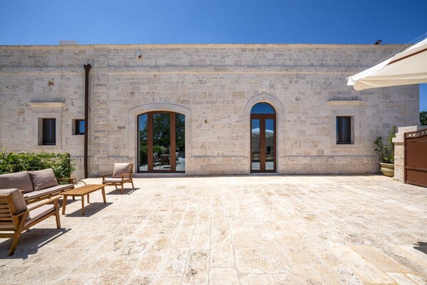 Terrace/patio - Palmento Giorgio Apartment – Rural home with 3 bedrooms (Martina Franca)