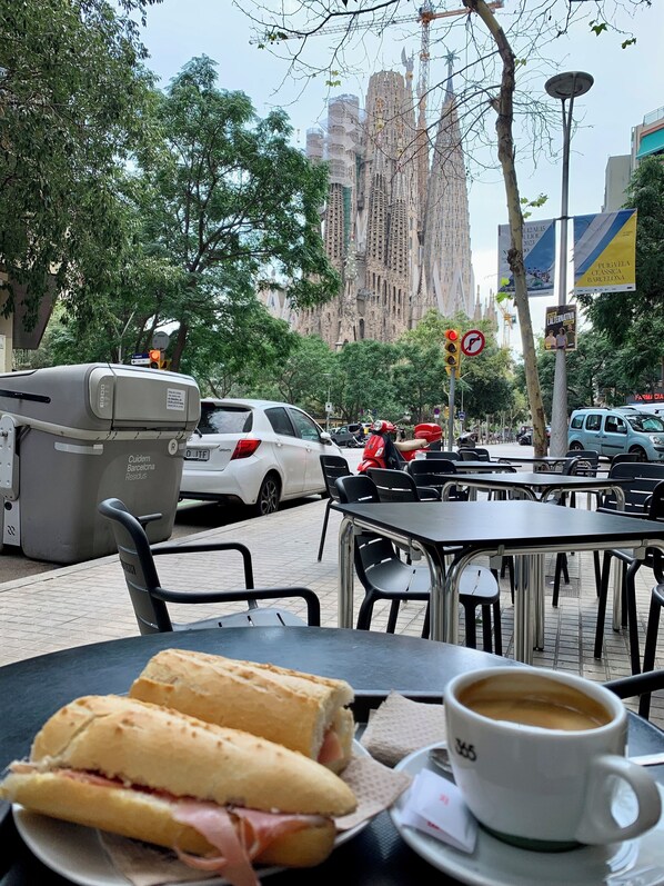 Restauration en plein air