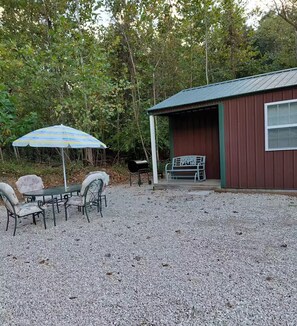 Terrace/patio - Cozy Cabin (SUNRISE BEACH,)