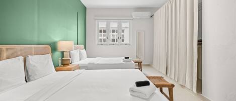 3 habitaciones y acceso a internet