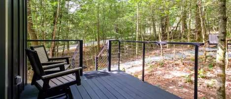 Cabin, Mountain View | Terrace/patio