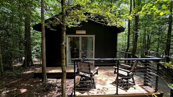 Cabin, Mountain View | Teres/patio