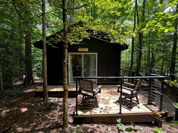 Cabin, Mountain View | Terrace/patio