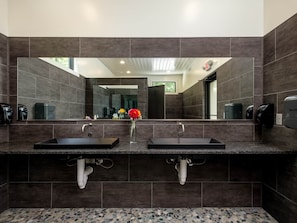 Bathroom - Couples Glamping Cabin - Bearly Behaving (Balsam Grove)