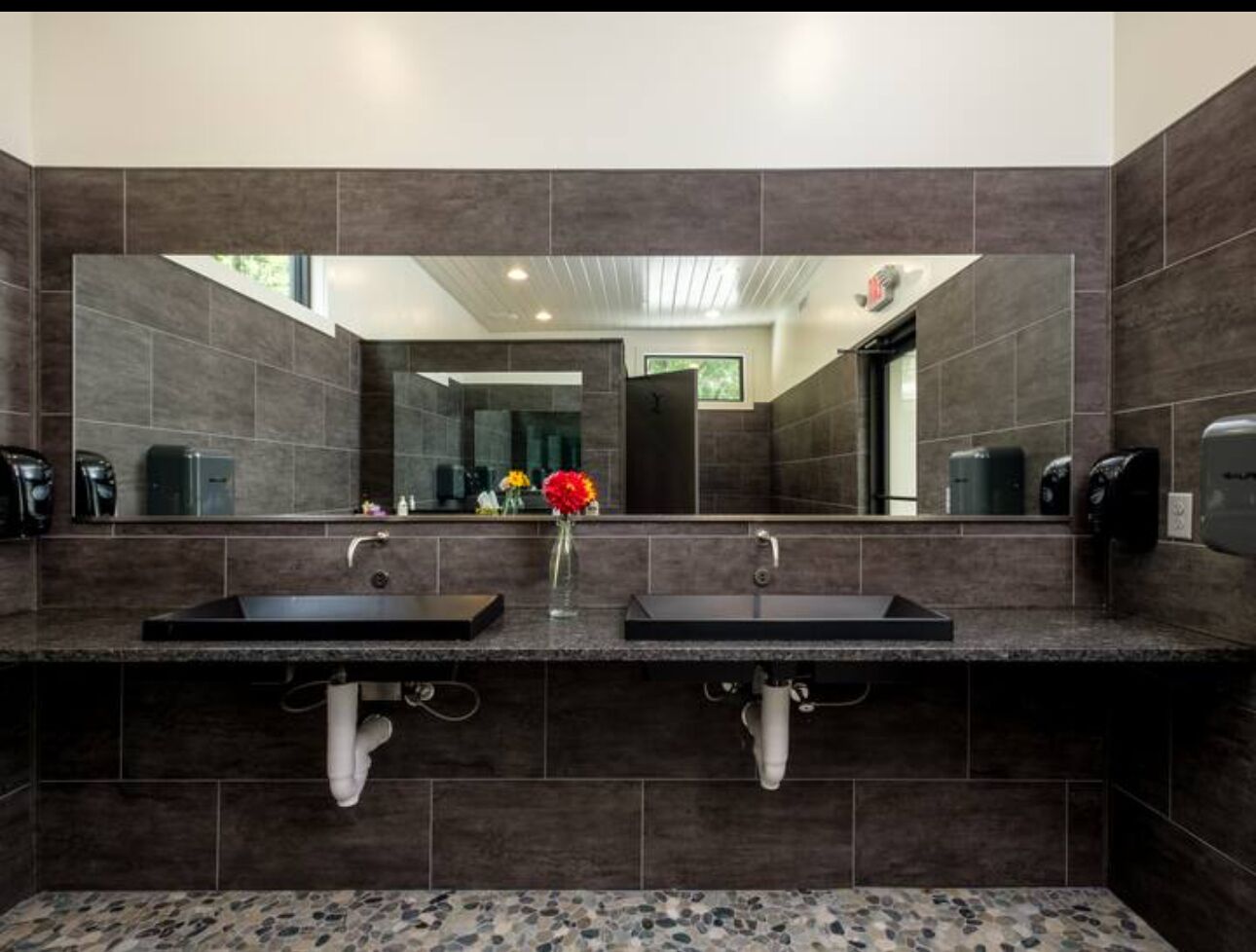 Kabin, pemandangan gunung | Kamar mandi