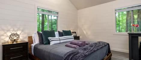 Mökki, vuoristonäköala | Ilmainen Wi-Fi, vuodevaatteet