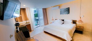 In-room safe, desk, blackout drapes, iron/ironing board