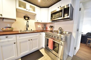 Microwave, oven, stovetop