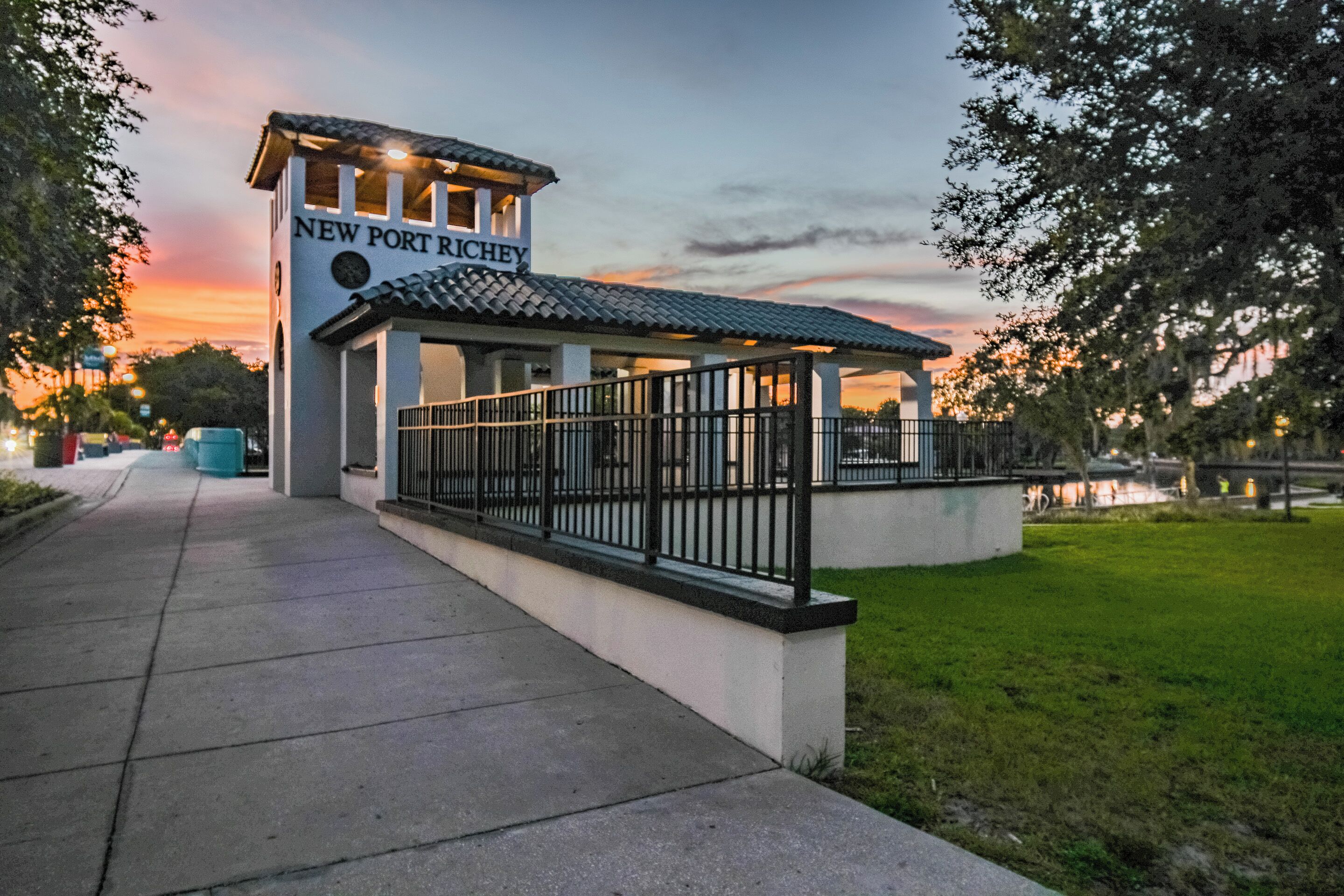 Overnattingsstedets uteområder