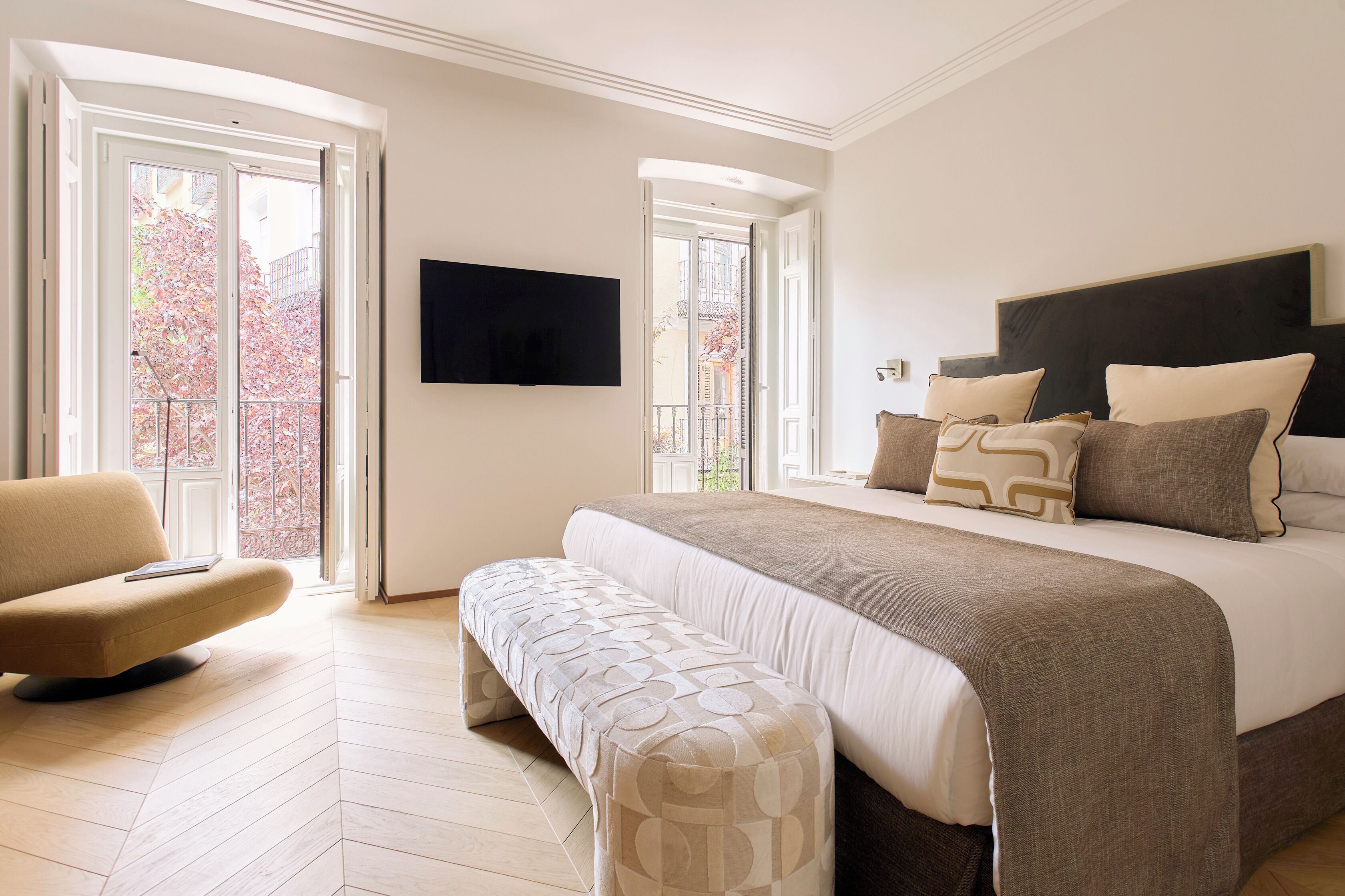 2 slaapkamers, een kluis op de kamer, een strijkplank/strijkijzer