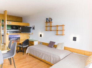 1 室のベッドルーム