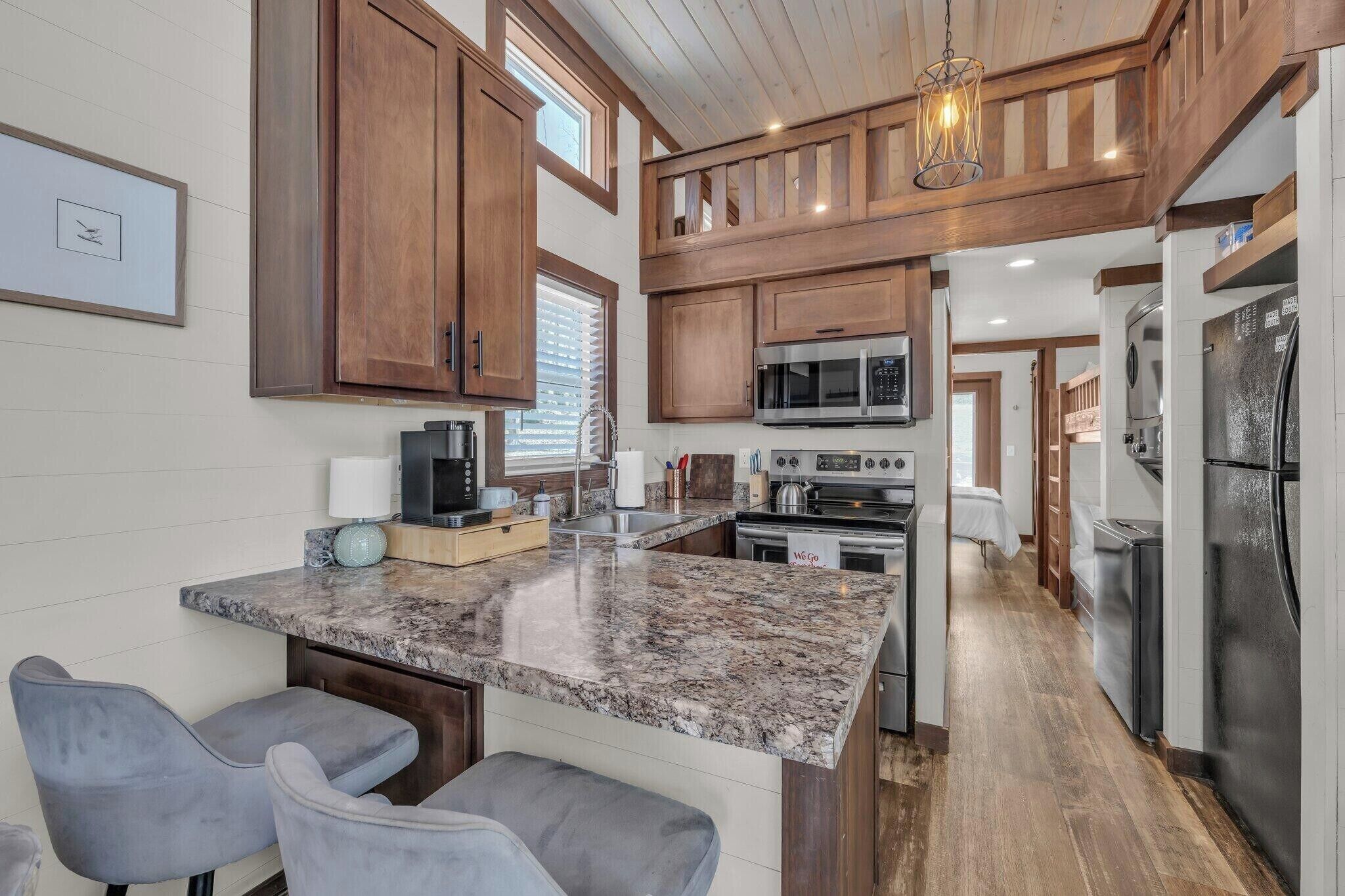 Microwave, oven, stovetop