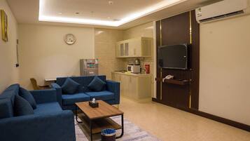 Suite Économique, 1 chambre, service de ménage, vue ville | Coffres-forts dans les chambres