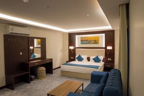 Economy Suite, 1 Bedroom, Housekeeping, City View | In-room safe, laptop workspace, blackout drapes, soundproofing