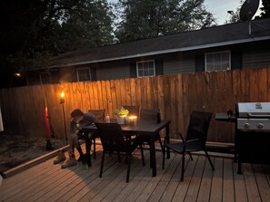 Outdoor dining