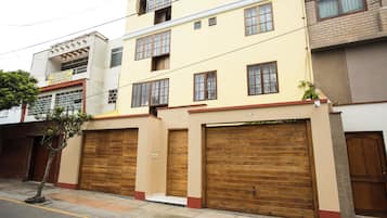 Facciata della struttura