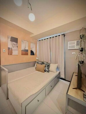 1 habitación, ropa de cama y acceso para silla de ruedas 