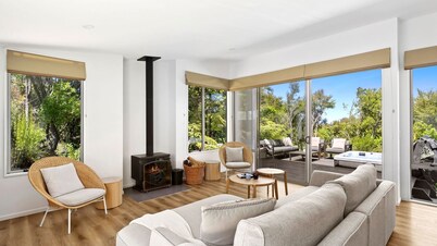 Birdsong House, a contemporary family home close to the beach.