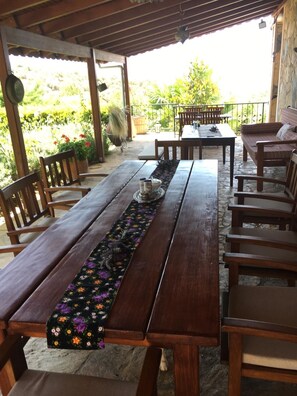 Udendørs spisemuligheder