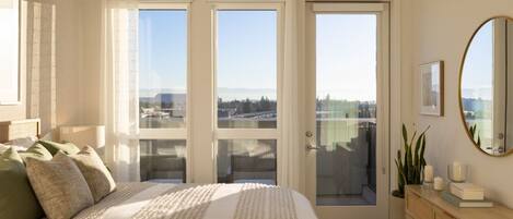 2 chambres, fer et planche Ă repasser, literie fournie