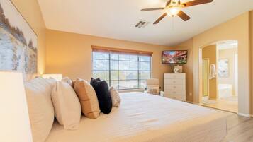 Luxury House, 4 Bedrooms, Private Pool, Pool View | Premium bedding, individually decorated, individually furnished