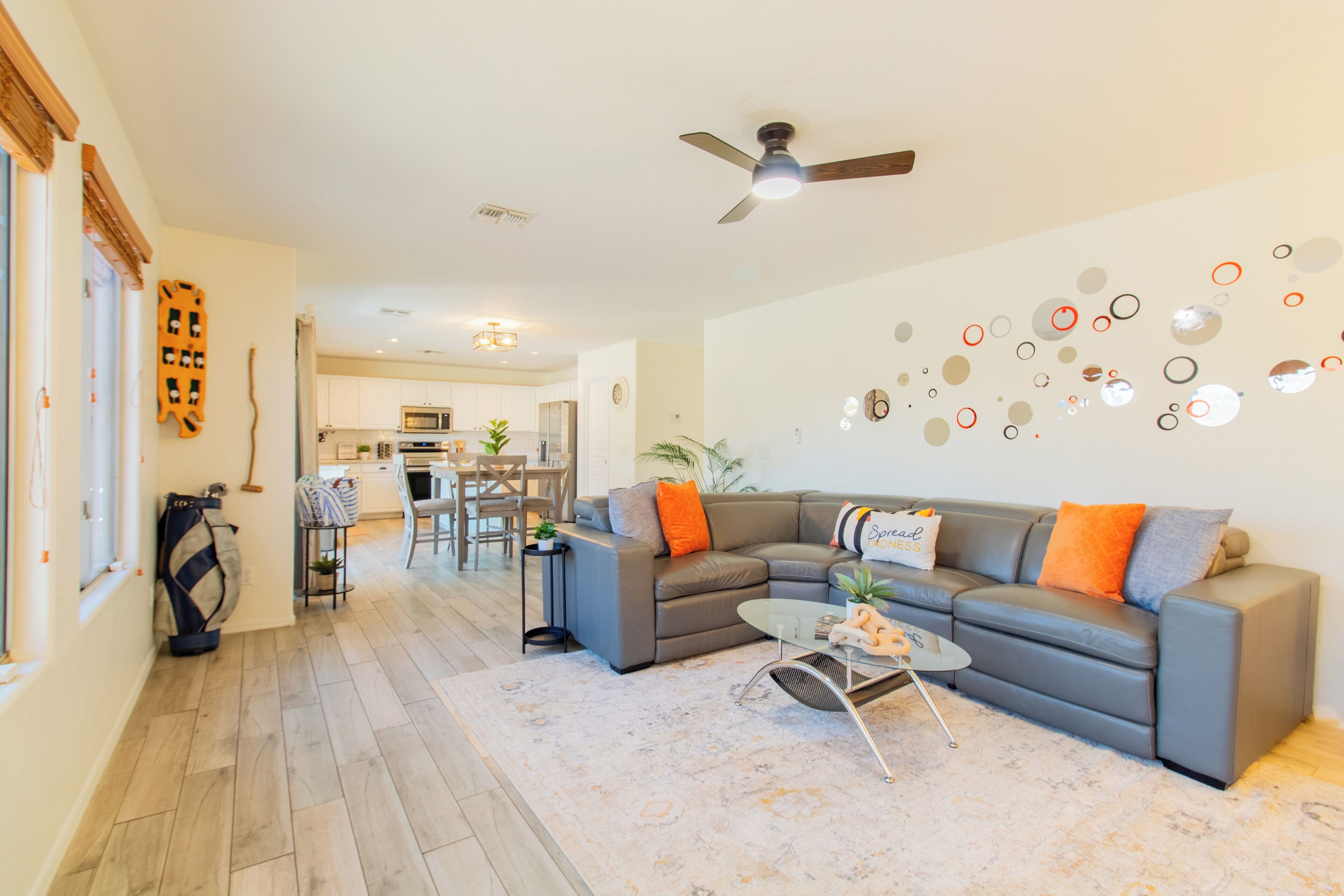 Luxury House, 4 Bedrooms, Private Pool, Pool View | Living area | Smart TV, fireplace, streaming services