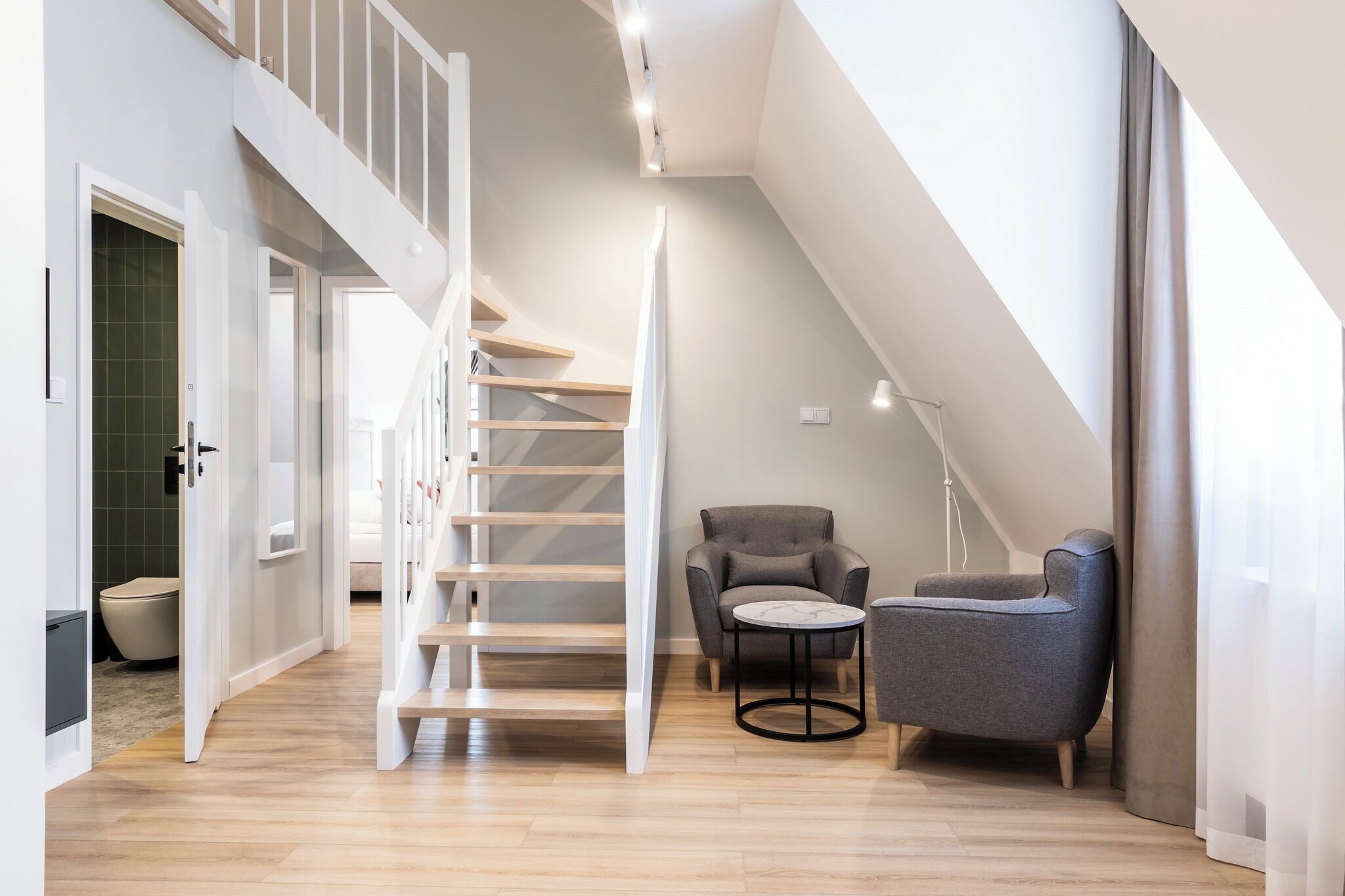 Superior Apartment, 1 Bedroom, City View | Living room