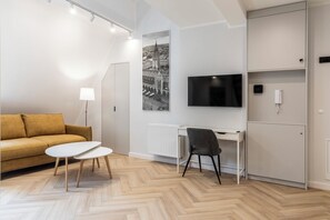 Appartement Supérieur, 1 chambre, vue ville | Salle de séjour