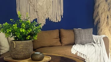 Cabin, Patio | Living area