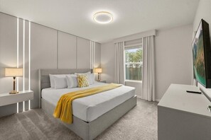 7 bedrooms, iron/ironing board, WiFi, bed sheets