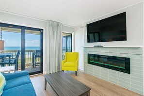 スマートテレビ、暖炉