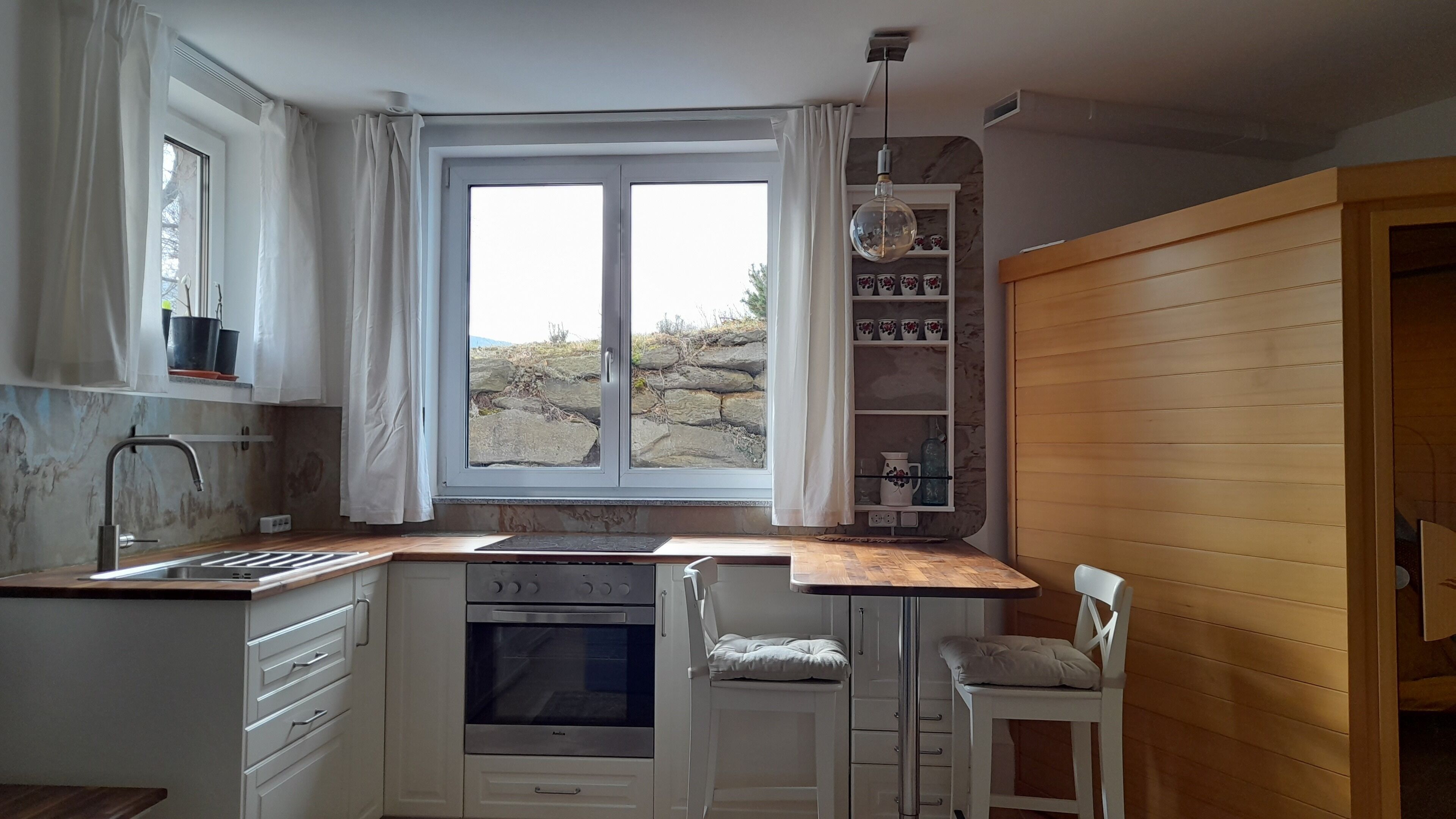 Kühlschrank, Ofen, Herdplatte, Geschirrspüler