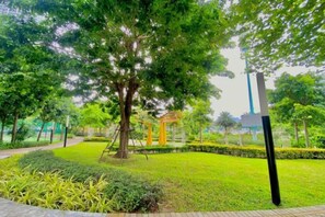 Khuôn viên nơi lưu trú