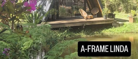Chalet, vue jardin | Wi-Fi gratuit
