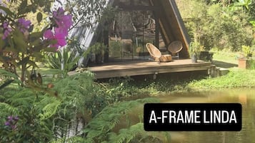 Chalet, pemandangan kebun | Wi-Fi gratis