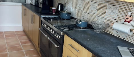 Microwave, oven, stovetop