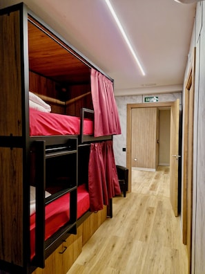 Deluxe Shared Dormitory | Blackout drapes, iron/ironing board, free WiFi