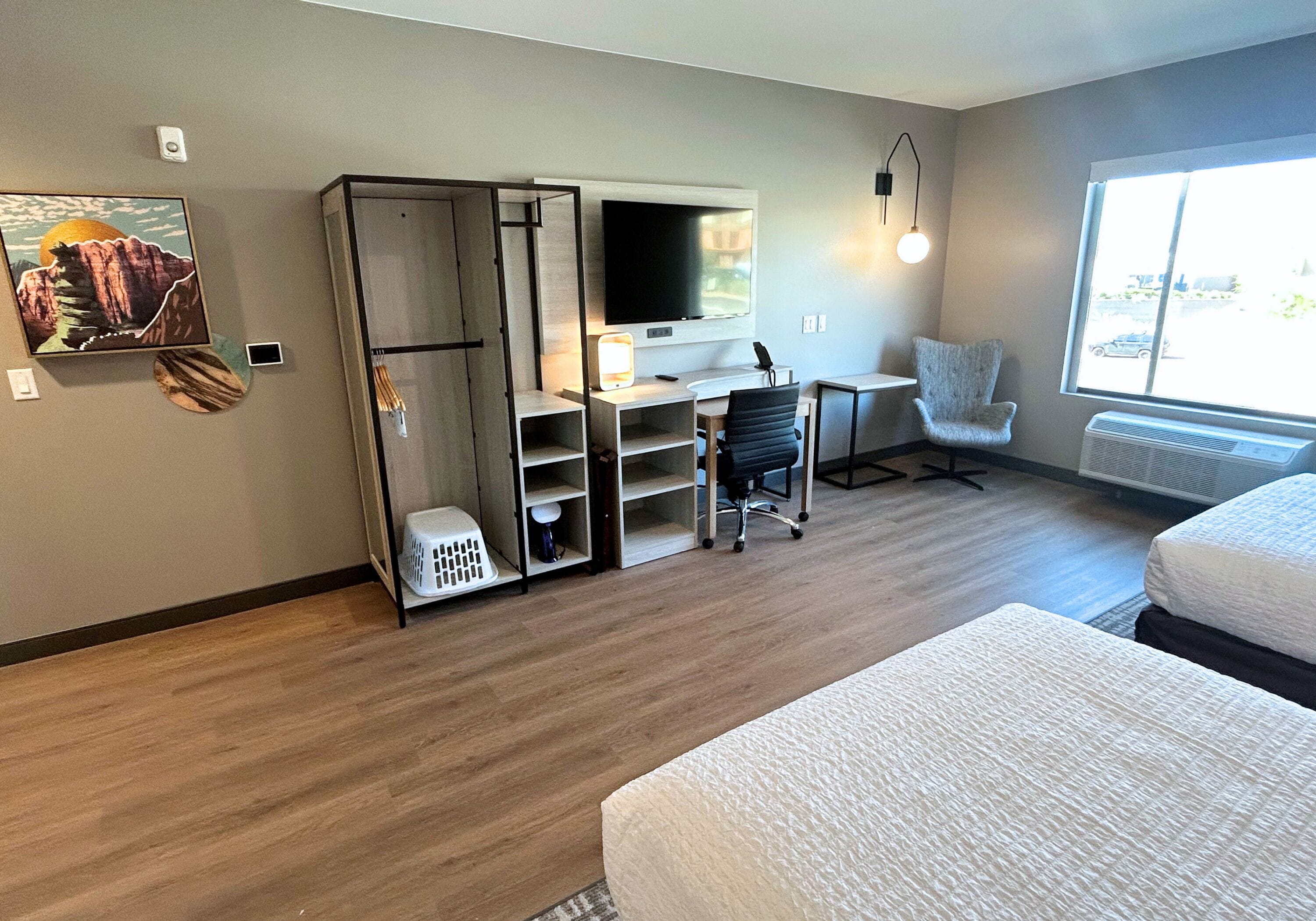 Standard Room, 2 Queen Beds, Kitchenette | Iron/ironing board