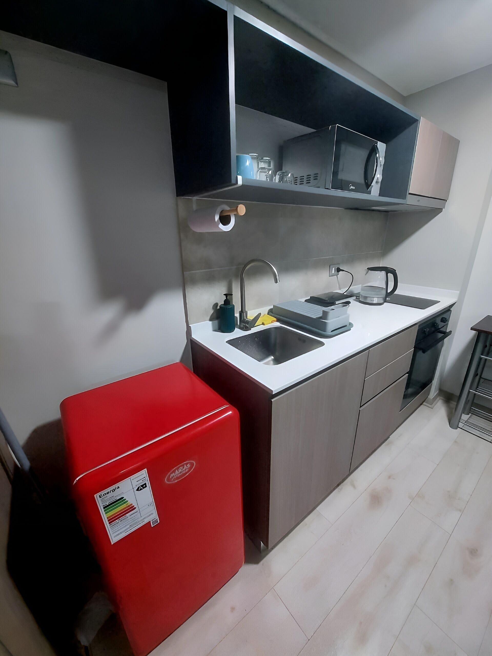 Micro-ondas, fogão, cooktop