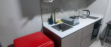 Microwave, oven, stovetop