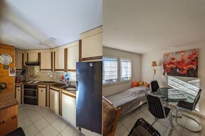 Microwave, oven, stovetop - Apartment above the rooftops - Berg Panorama (Naters)