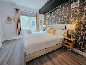 Desk, iron/ironing board, free WiFi, bed sheets