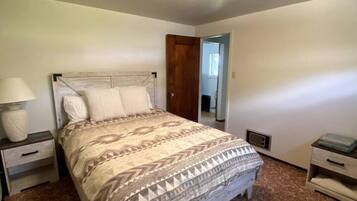 1 غرفة نوم وواي فاي وملاءات أسرّة