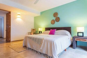 3 bedrooms, iron/ironing board, travel cot, WiFi