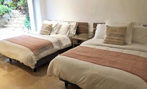 3 bedrooms, iron/ironing board, travel cot, WiFi